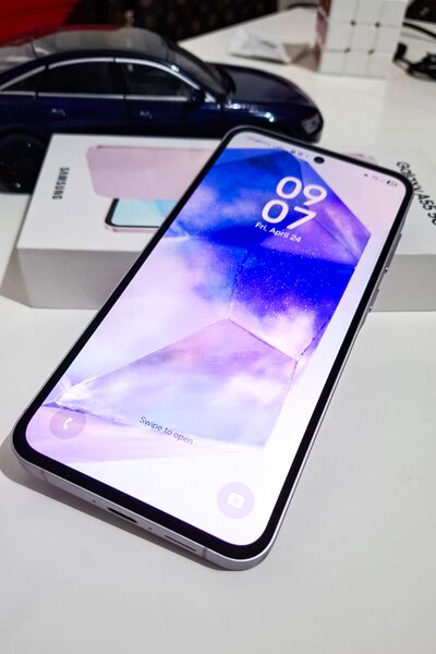 Vand telefon Samsung A55, 8GB, 256GB